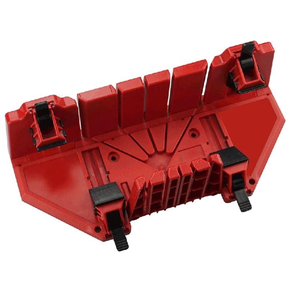 Necvior 14 Inch Miter Box Multifunction 0/22.5/45/90 Degree Oblique Cutting Clamping