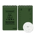 thumbnail image 1 of Necvior 1PC All-Weather Memos Blank Paper Notepad Notebook Stone Paper Spiral Notebook, 1 of 9