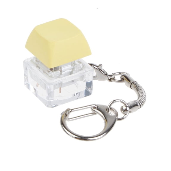 Necvior 1PC Mx Switch Tester for Mechanical Keyboard Dust-Proof Shaft Tester Shaft Cover Colorful Keycap Keychain