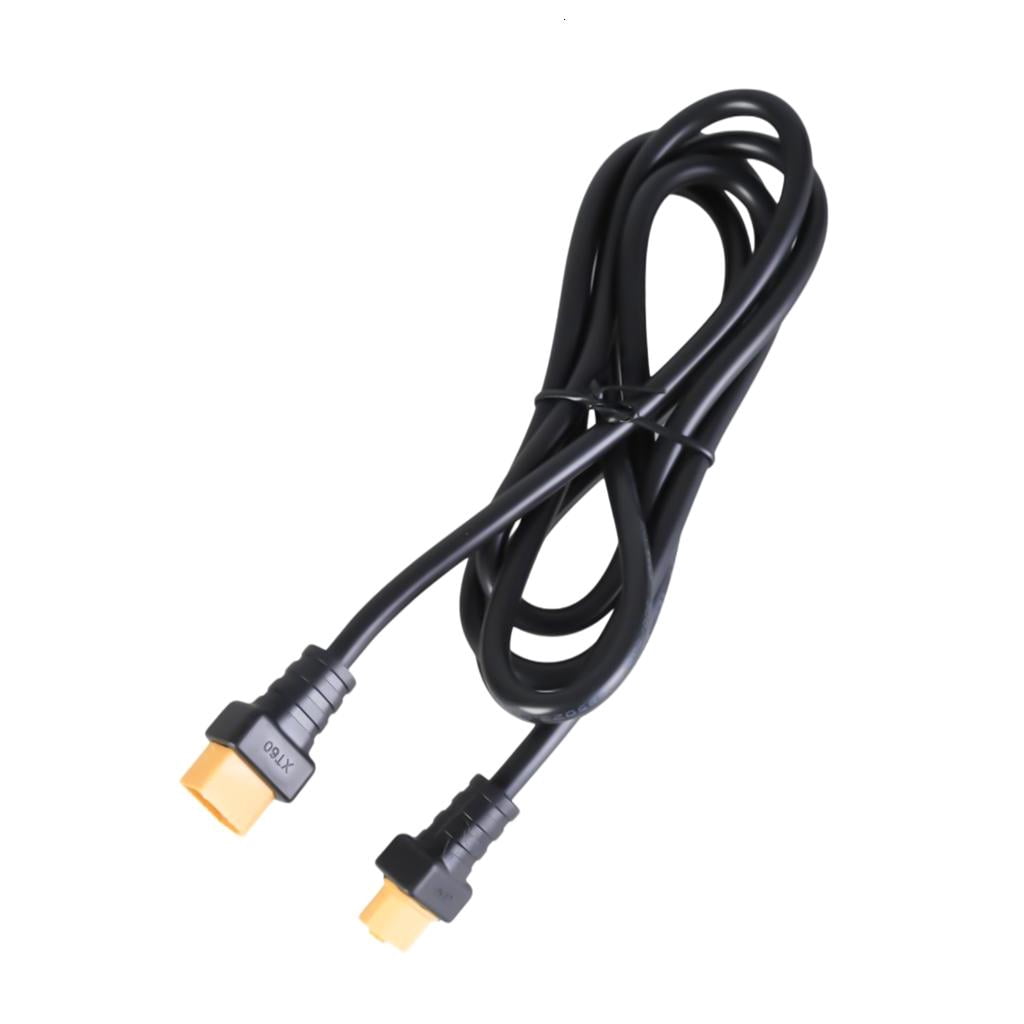 Necvior 1PCS XT60 Male to XT60 Female Plug Extension Cable Leads Tinned Coppers Wire 10AWG