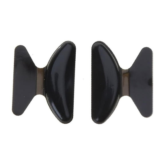 Necvior 1Pair Eyeglass Sunglass Glasses Spectacles Anti-Slip Silicone Stick On Nose Pad