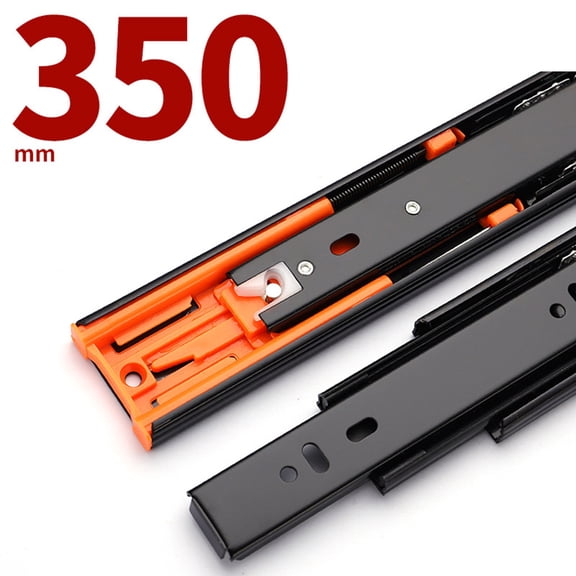 Necvior 1Set Drawer Slide Load-bearing Capacity: 55.12lbs Damping Soft Close Mute Buffer Mute Cushion Buffer Soft Closing