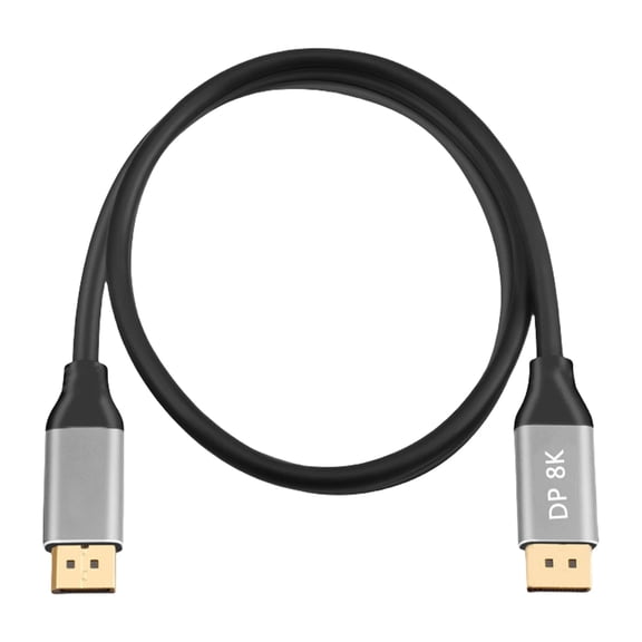 Necvior 1m to 3.0m Long Gold Plated DP to DP Cable Fast Speed Transfer