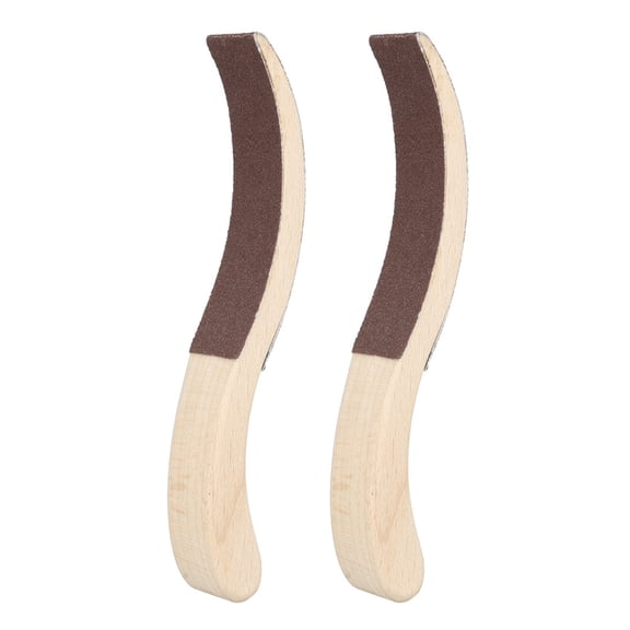 Necvior 2 Pcs Piano Hammer Sandpaper File Tool Sanding Blocks Piano Sanding Stick Tools