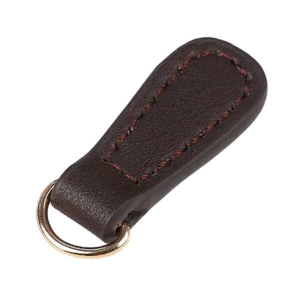 Necvior 2 Pieces/Set Stylish Zips Pull Strap PU Zippers Pullers Zippers Pendants for Boot Bag Purse Handbag Replacement