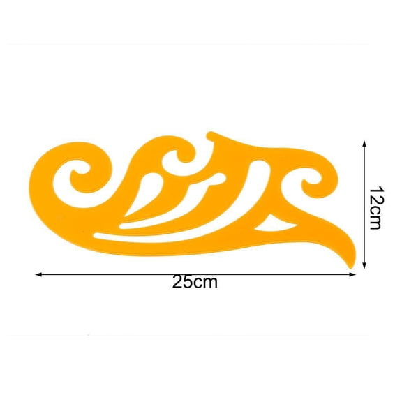Necvior 20/25/30cm French Curve Template Ruler Drawing Drafting Tailor Designer Supply
