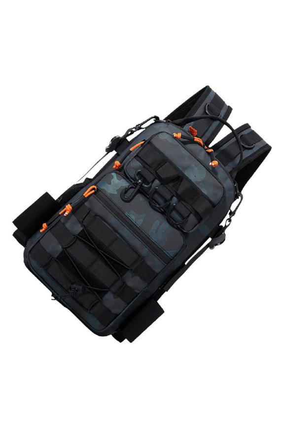 20L Load Rucksack With Organized Storage Shoulder Bag For Fishing Gear And Essential Multipurpose Backpack Chest Bag