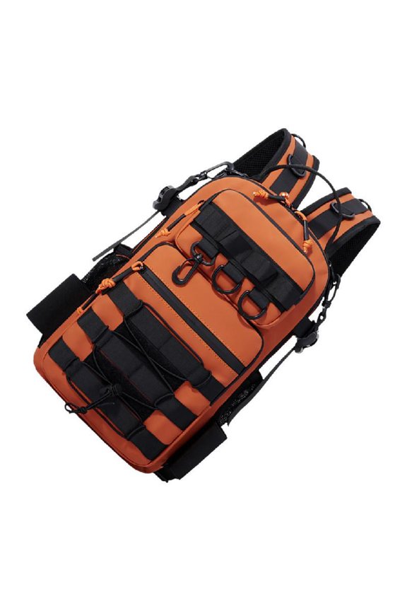 20L Load Rucksack With Organized Storage Shoulder Bag For Fishing Gear And Essential Multipurpose Backpack Chest Bag