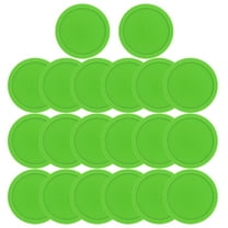 Necvior 20Pcs Home Air Hockey Pucks Plastic Hockey Pucks for Playrooms Gamings Table
