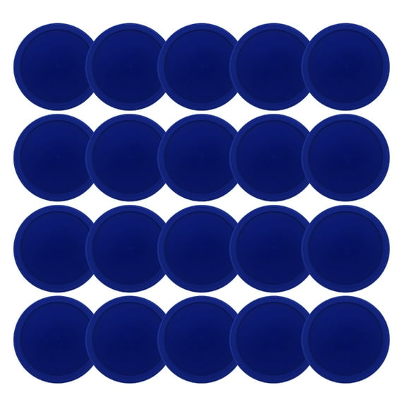 Necvior 20Pcs Home Air Hockey Pucks Plastic Hockey Pucks for Playrooms Gamings Table