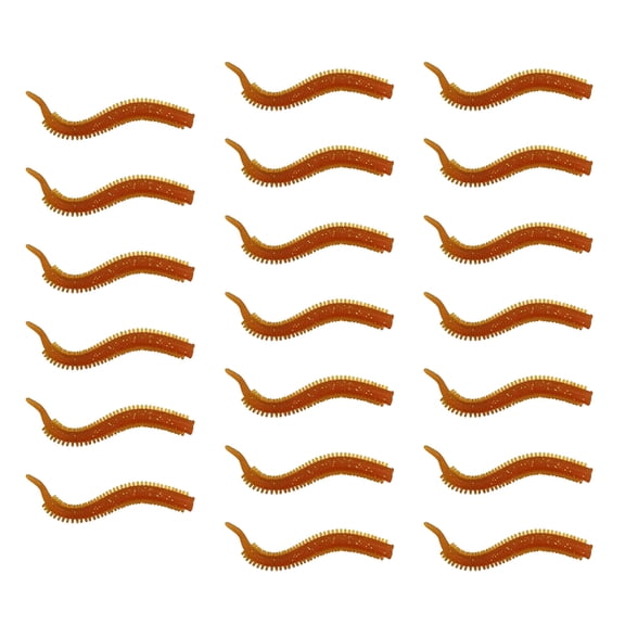 Necvior 20Pcs Sandworms Fishing Swimbaits Wobbler Lure Baits Artificial Worm Fishing 7.5cm Soft Lure Fishing Tackle