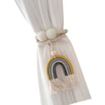 thumbnail image 1 of Necvior 2Pack Curtain Tiebacks Rainbow Tasseled Curtain Hooks, Curtain Holders Holdbacks, 1 of 21