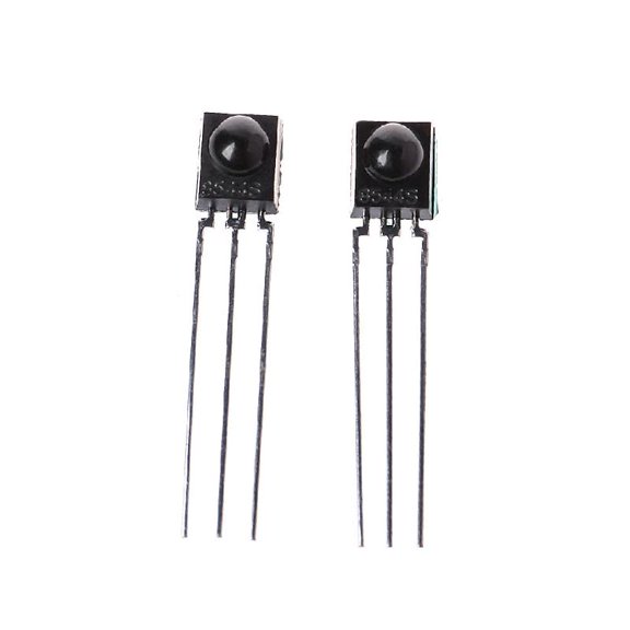 Necvior 2Pcs DIP-3 IC TSOP4838 Receiver Tubes 38Khz Remote Radiation Module