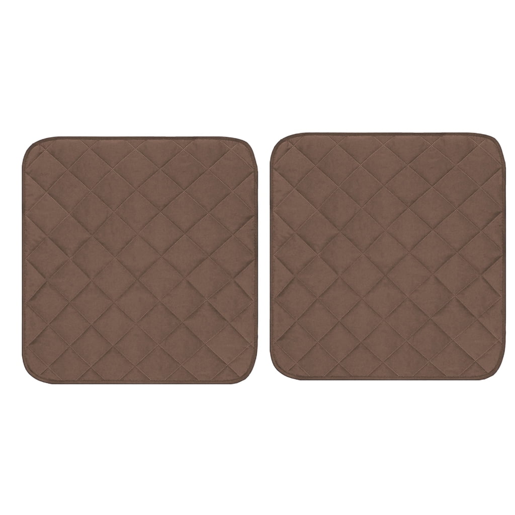 Necvior 2Pcs Incontinence Chair Pad Washable Waterproof Seat Protector Pad Nonslip Absorbent Washable Incontinence Pad