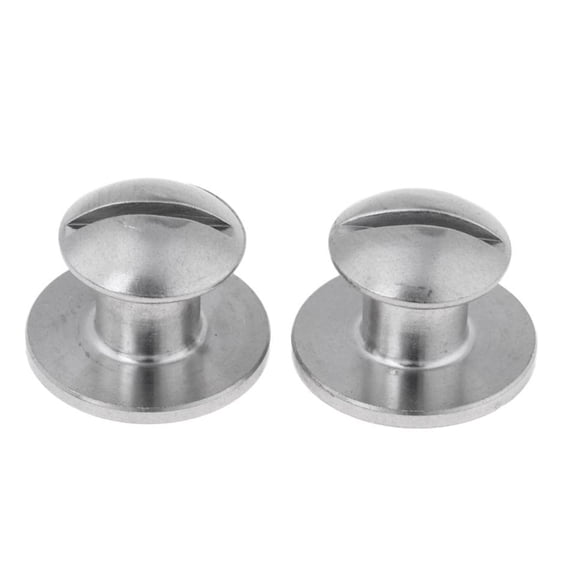 Necvior 2Pcs Scubas Diving Backplate Mounting Screws, Stainless Diving Backplate Screws