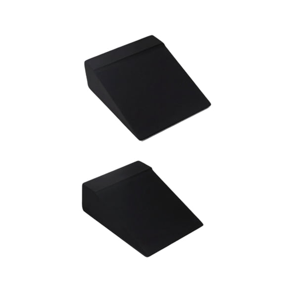 Necvior 2Pcs Squats Wedges Block Balance Exercise Weightlifting Calf Stretcher Board