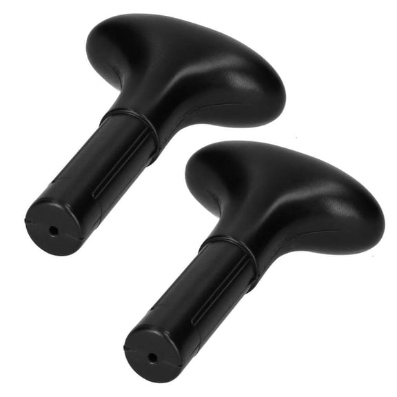 Necvior 2Pcs Surfboard Paddle Replacement Handle Light Weight Kayaks Paddle T-Handle Surfing and Rowing Part Easy to Install