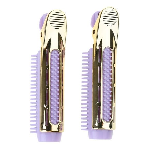 Necvior 2pcs Hair Volumizing Clips Root Lifting Tools for Curly Hair Styling Salon Use