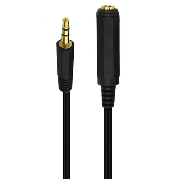 Necvior 3.5mm Male to 6.35mm Female Audio Extension Adapter Cable for 3.5mm /6.5mm Devices Universal Campatibility Audio Cord