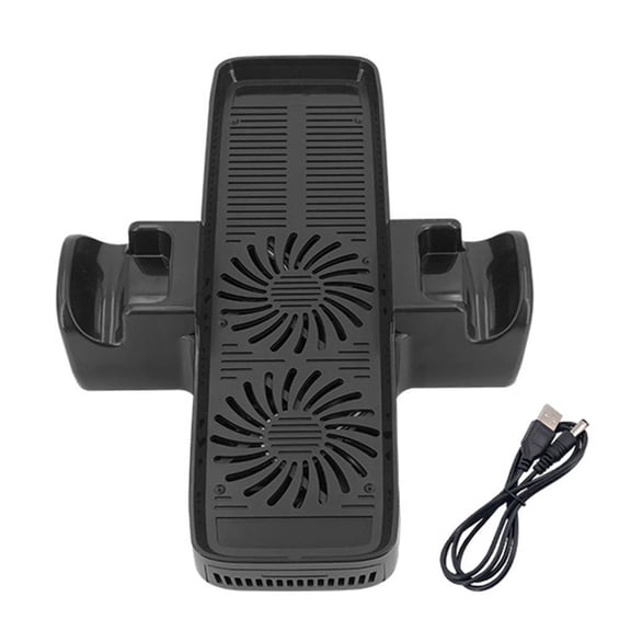 Necvior 3 in 1 Dock Station External Cooling Fan USB Cooler Fan for 360 Gaming Accessory