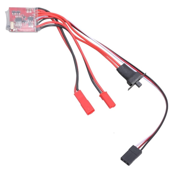 Necvior 30A 4-8V Mini Brushed Electric Speed Controller ESC Brush Electronic Motor Speed Controller For RC Car Accessories