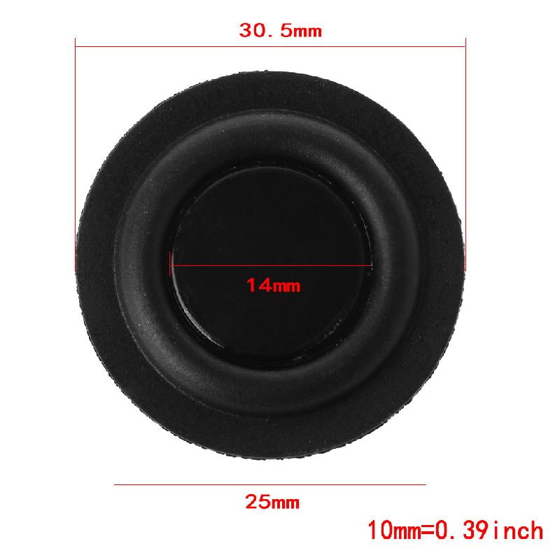 2-Pack 3 Inch Bass Radiator Diaphragms - 78M Low Frequency Passive Speaker Drivers