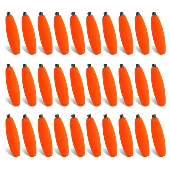 Necvior 30Pcs Fishing Float Long Cast Fishing Catfishes Float Slip Rod Float Fishing Fish Float Foams Fishing Bobbers