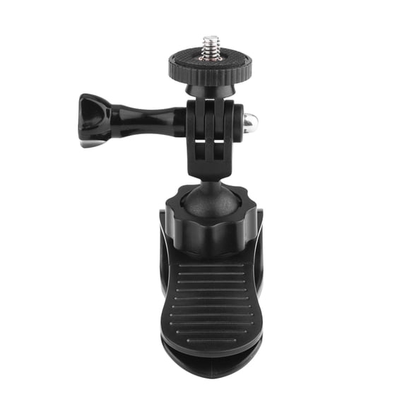 Necvior 360 Degree Rotating Car Sunshade Camera Holder Bracket Car Sunvisor Mount Clip Stand Rack for Outdoor Enthusiasts