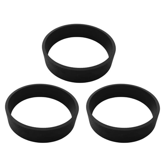 Necvior 3Pcs Rubber Sweeper Belts Replacement Knurled Belts for 301291 Household Tool Repair Part
