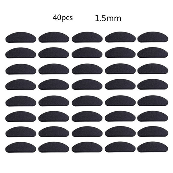 Necvior 40Pcs Soft Foam Nose Pad Self Adhesive Eyeglass Nose Pads