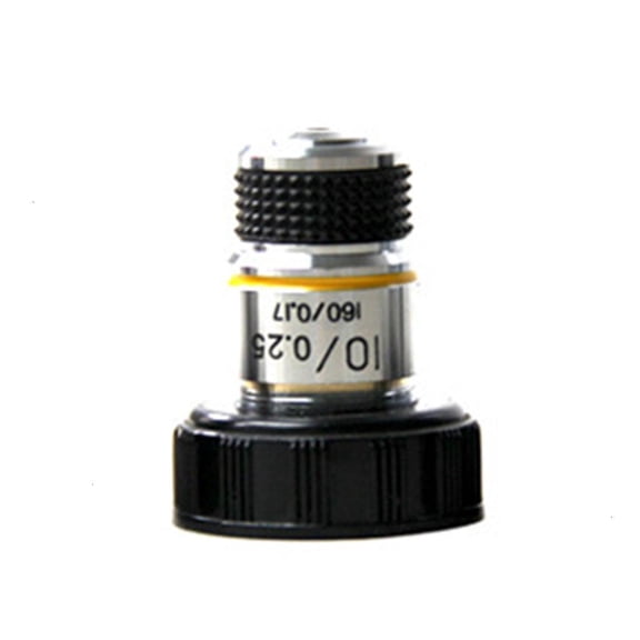 Necvior 4X 10X 40X 100X High Quality Microscope Objective Lens Achromatic Objective Laboratory Biological Microscope Parts