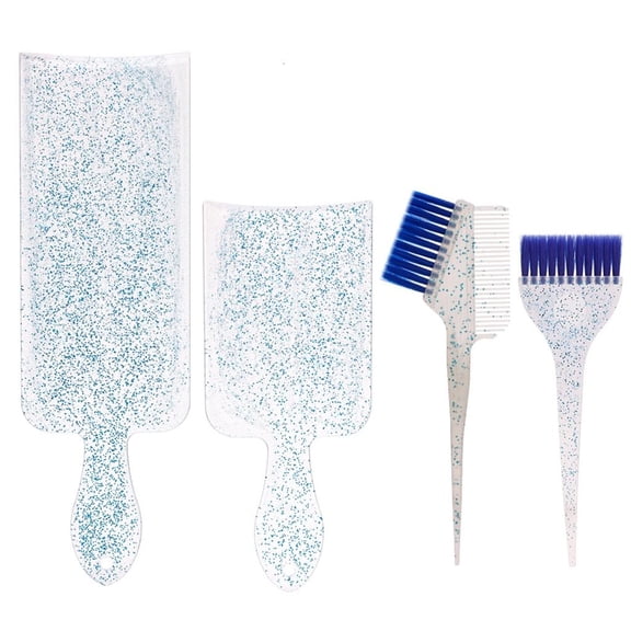 Necvior 4x Hair Dye Brush Hair Coloring Kits Highlighting Combs Balayage Board Hair Coloring Brushes Hair Highlighting Tool