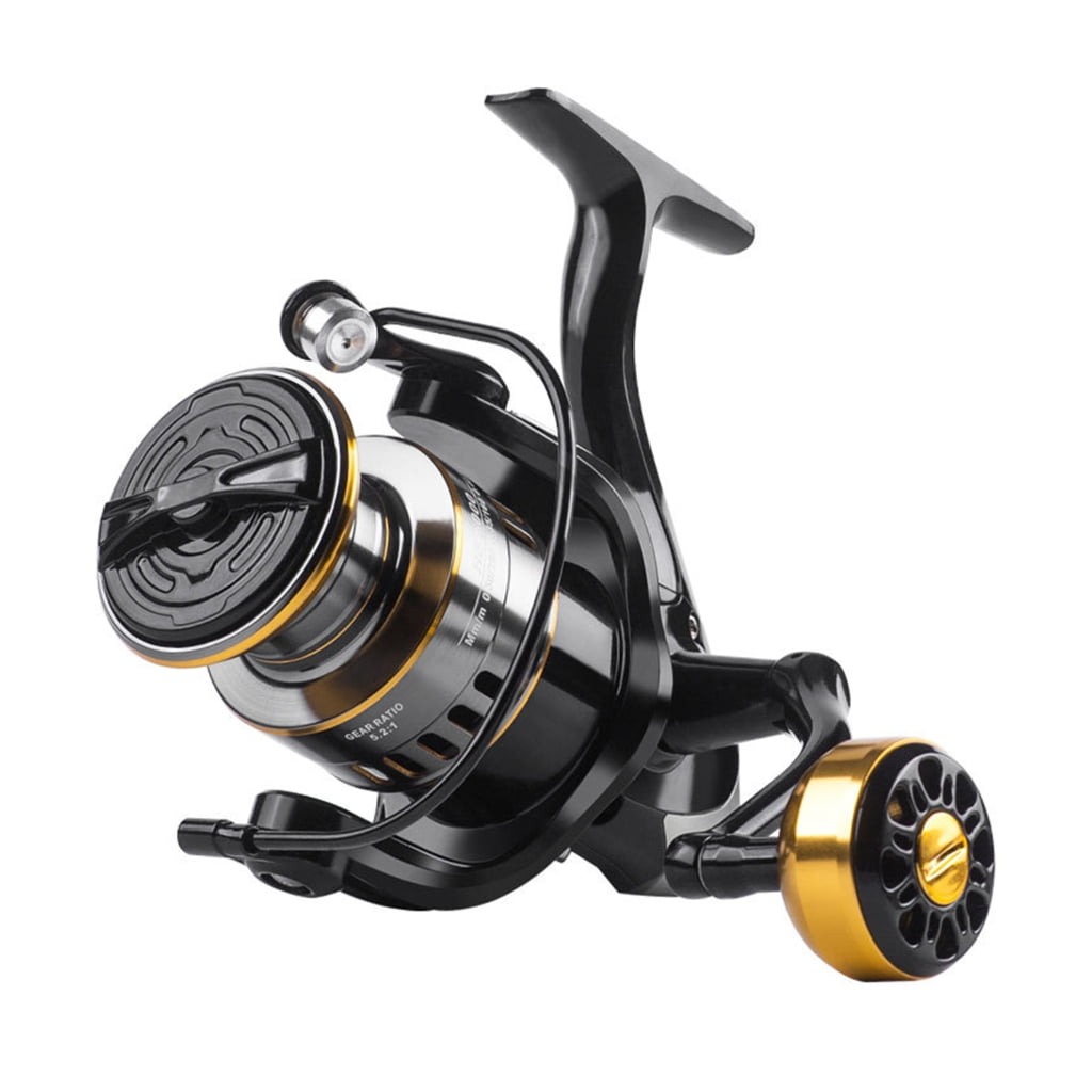 Necvior 5.2:1 Gear Ratio Fishing Reel 22LBs Drag Bearing Carp Fishing Reel