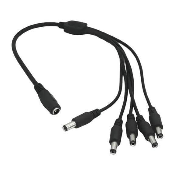 Necvior 5.5x2.1mm Female to Male Power Extension Cable Splitter Adapter Cord for Fan