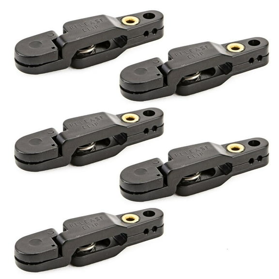 Necvior 5 Pcs Heavy Tension Snap Release Clips Lightweight Downrigger Outrigger Release Clip Long Line Snaps Padded Release Clip