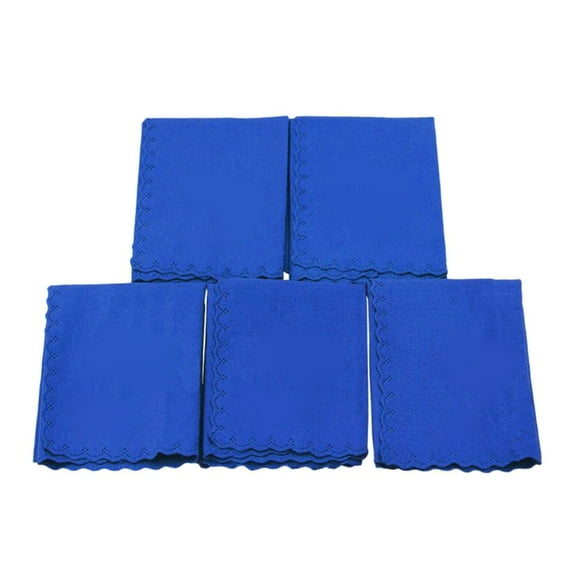 Necvior 5 Pcs Microfiber Cleaning Polishing Cloth Reusable Guitar Wiping Cloth Dust Removal Cloth for Musical Instrument