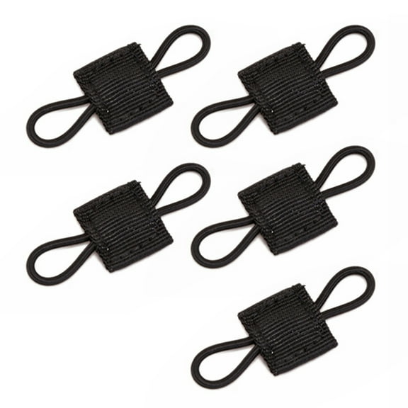 Necvior 5 Pcs/Set Tactical-Gear Holder Clip Elastic Backpack Binding Buckle for Vest Bag