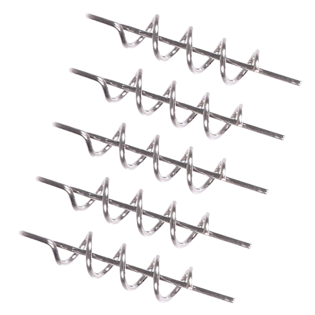 Spring Fish Hooks Necvior 50Pcs Fish Hook High Carbon Steel Spring Fishing Tackle Fishing ...