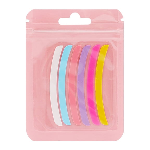 Necvior 5Pieces Eyelash Perm Silicone Eye Pads Eyelash Lash Lifting Curler Patches Tool