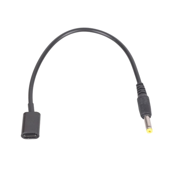 Necvior 5V USB C Female To 4.0x1.7mm DC4017 Male Adapter Cable Cord For Camera Speaker And Other Small Gadgets