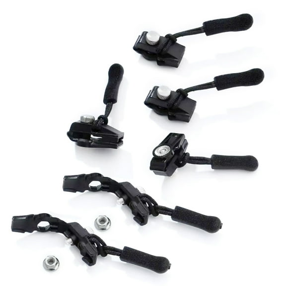 Necvior 6/12Pcs Easy to Use Zippers Fixer Zippers Repair Tool for Clothing Luggage Bag