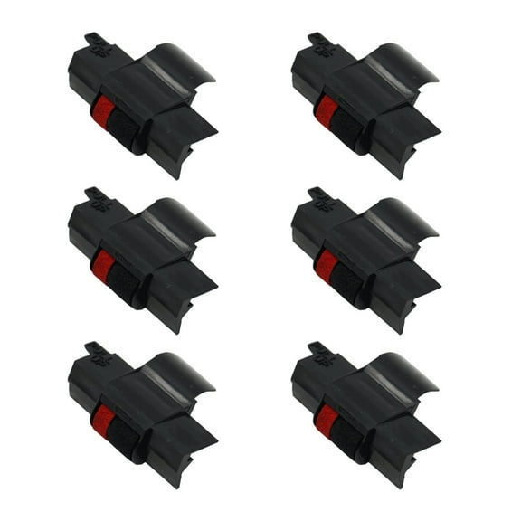 Necvior 6 Pack Replacement Ink Ribbon Roller for IR40T Calculator for CITIZEN/2650TB