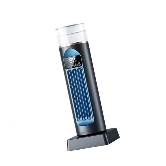 Necvior 6 Speed Vertical Cooling Fan with LED Display, Touch Panel for Study Use