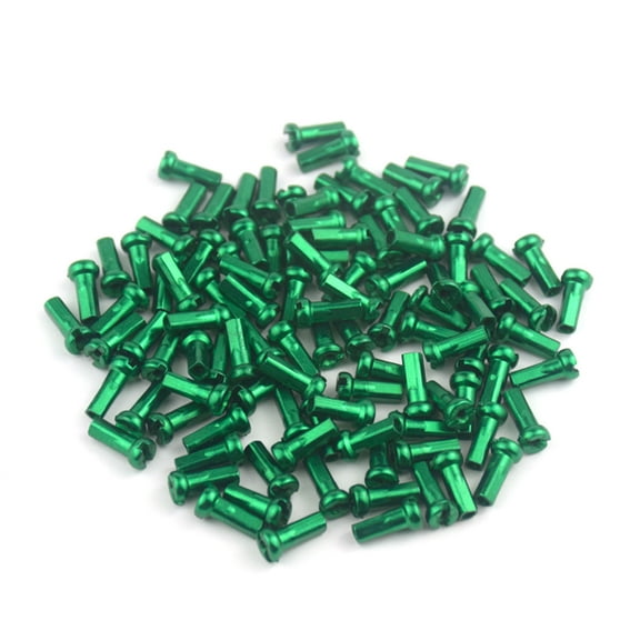 Necvior 60Pcs MTB Bicycle Bike Spoke Caps 14mm Metal Caps Cycling Spokes Cap Bicycle Nipples Riding Colorful Wheel Spoke Nipple