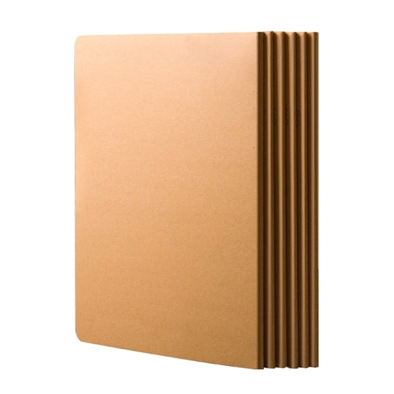 Necvior 6Pcs Multipurpose Test Book Set Learning Pads B5 Notebooks 36 Sheets Each Horizontal Pages for Study Work Organization