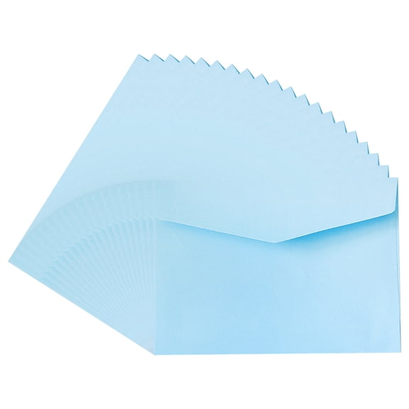 Necvior 7 x 5 Inches Envelopes Solid Color Envelopes Glitter Envelopes for Budgeting