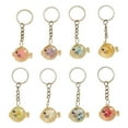 thumbnail image 1 of Necvior 8pcs Night Visible Silicone Puffer Fish Keychains Funny Designs Key Accessories, 1 of 20