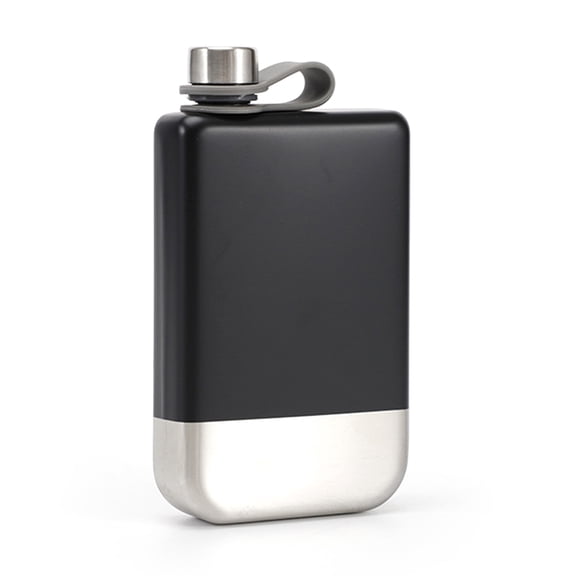Necvior 9 Oz Leakproof Stainless Steel Flask Alcohol Whisky Wine Flask for Outdoor