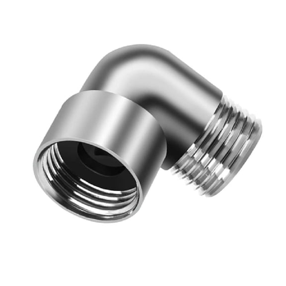 Necvior 90 Degree Shower Head Elbow Adapter Shower Arm Connection Elbow Connector