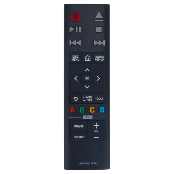 Necvior AK59-00179A Replacement Remote Control for UBDK8500 UBD-KM85CZA UBD-KM85CZA